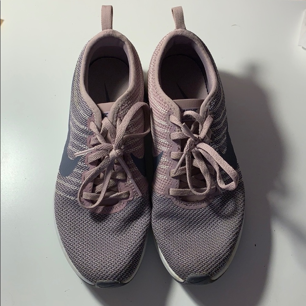 Nike size US 7.5 Purple Nike Dual-tone Racer